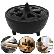   8.5XCM Cast Iron Small Burner Incense Wax Melts Log Fire