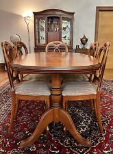 Large Set Of Cherry Wood