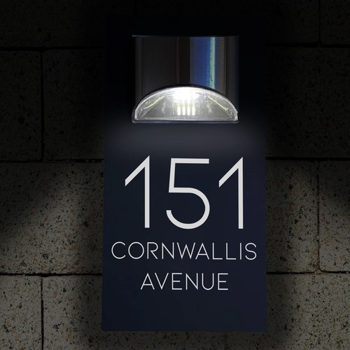 House number plaques - house,