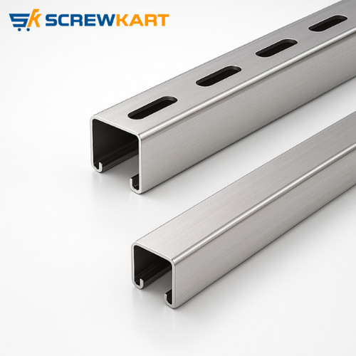 Unistrut type plain slotted - type,