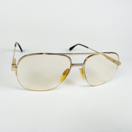 Safilo eyeglasses gold half - safilo,