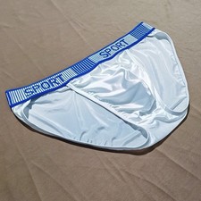 Men's Shiny Satin Glossy Ice