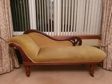 victorian chaise longue antique