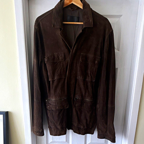 Allsaints men brown leather - allsaints, men's