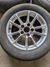 BMW 5 SERIES E39 ESTATE SET OF 5 16" ALLOY WHEELS WITH TYRES
