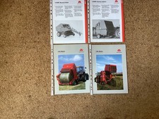 Massey Ferguson 140 / 143/ 145 Baler brochures / spec sheets x 4