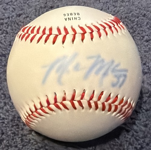 Mark melancon signed baseball - mark,