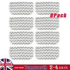 8 Pack Steam Mop Pads for Shark Steam Mop S1000UK and Beldray BEL01097, Washable