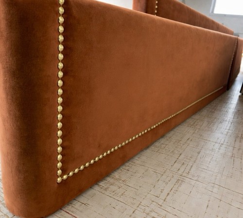 Rust clay terracota fabric - clay,