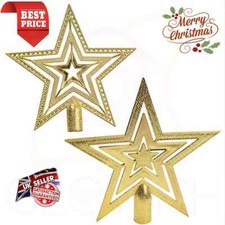 2 X Christmas Tree Topper Star