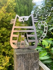 CAT FENCE GATE TOPPER GARDEN