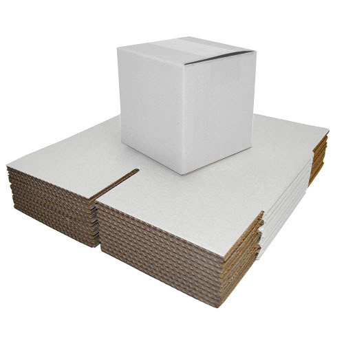 Single wall white postal - white,