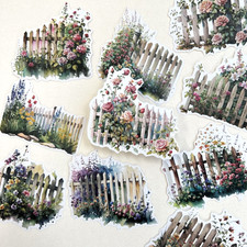 Summer Garden Gate Washi Paper