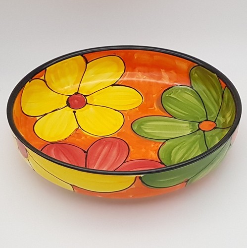 Large round dish - round, serving