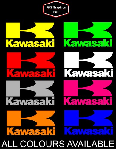 Kawasaki logo vinyl decal - kawasaki,