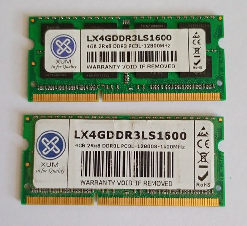Xum 8gb ddr3 1600mhz - xum,