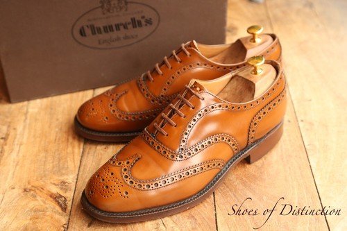 Church tan brown leather - church's,