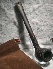 PARKER London Tobacco BriarWood Pipe &Stand &Case