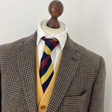 M&S Luxury Tweed Brown Check