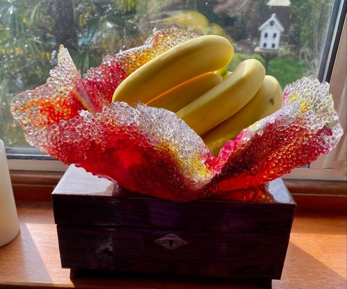 Resin bowl for pot pourri