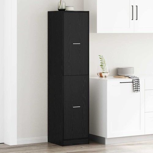 Apothecary cabinet black oak - cabinet,