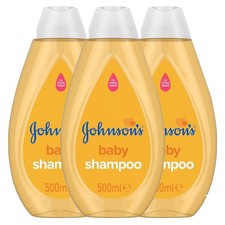 Johnson's Baby Shampoo 3 x 500ml