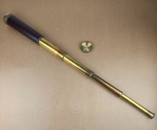 Vintage Brass 4-Draw Telescope