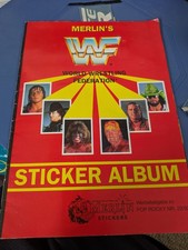 WWF Merlin Sticker Album Red Incomplete
