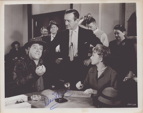 David niven autographed - david,