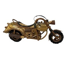 Wood Motorcycle Art Handmade