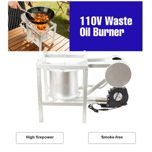 Waste oil burner stove - waste,