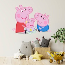 Peppa pig wall sticker - pig,