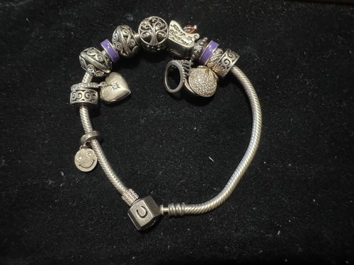 Pandora sterling silver charm - sterling,