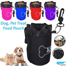 Puppy Pet Dog Obedience Training Treat Feed Bait Food Snack Pouch Belt Bags UK