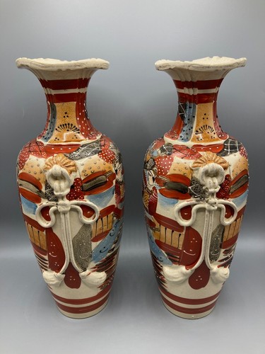 Pair antique japanese - of,