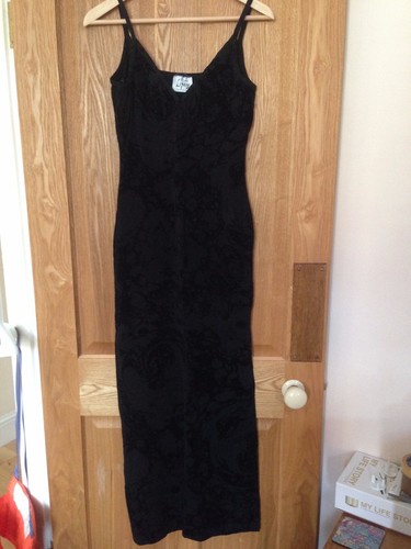 Long black lipsy - dress, m/l