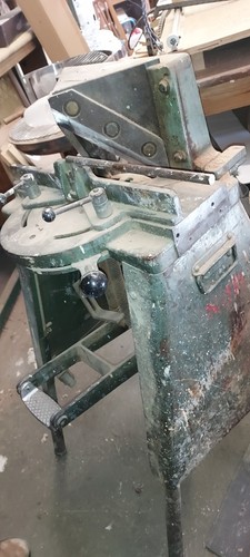 Mitre foot operated guillotine - mitre,