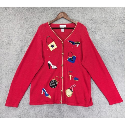 Susan graver style red novelty - susan,