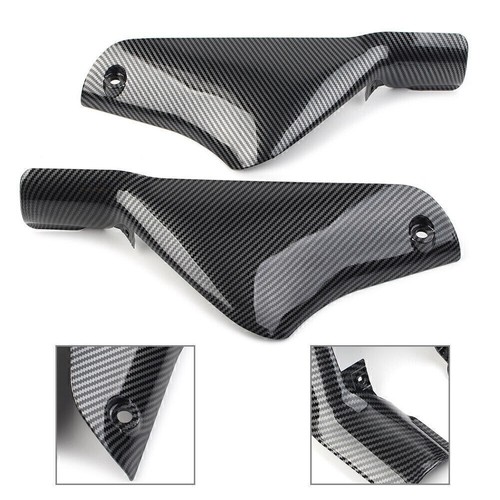 Carbon fiber look side guard - fiber,