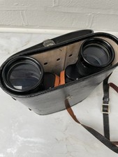 Vintage NIPOLE 10×50 Binoculars by Charles Frank Ltd – Coated Optics w/ Case