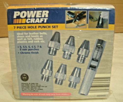 Powercraft piece hole punch - piece,