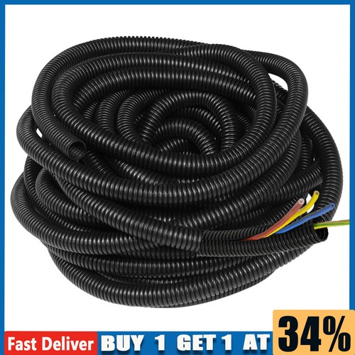 10m 25mm black pond hose - 10m,