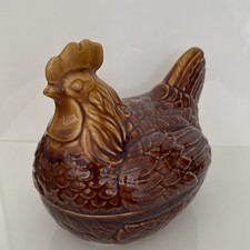 Vintage Ceramic Chicken Egg