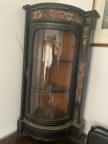 Antique victorian curved glass - victorian,