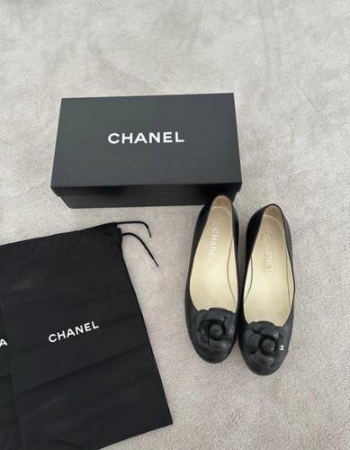 Chanel ladies black camelia - black,
