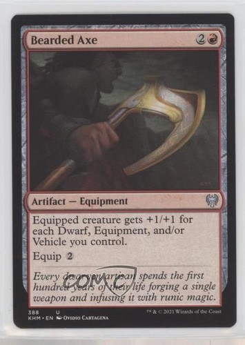 Bearded axe magic kaldheim - bearded,