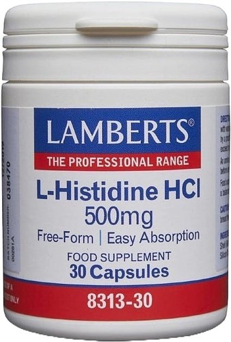 Lamberts histidine 500mg - lamberts,