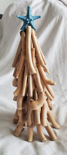 Driftwood christmas tree beach - driftwood,