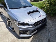 K STYLE CARBON HOOD VENT SCOOP COVER FOR 2014+ SUBARU WRX VA