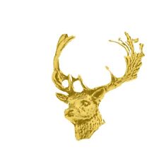 A63 Fallow Deer Head  Fine